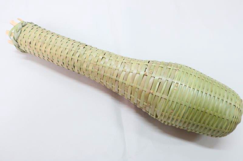 新品タグ付き6本セット】うなぎ籠 竹製もんどり罠 うなぎ筒 竹籠 ③