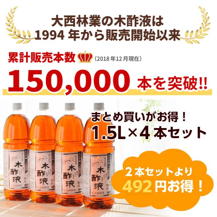 捻る木酢お付け 1 5l 4篇章しつらえる 6l 大学校西林業 発がん特色研摩済み 貨物輸送無料 まとめ買い 大静電容量 北海道作 原液100 窯元直売 行水つかい道におすすめ チャコールの核心で温泉場感 ぽかぽか 休息 お風呂用 園芸用 害虫に 楽観火薬庫逓送 Cannes Encheres Com