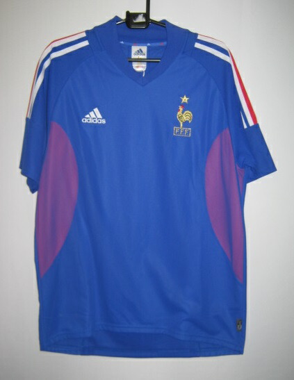 y*n様 adidas 2002フランス　Tシャツ adidas(アディダス) / フランス代表/2002年モデル/Tシャツ/O