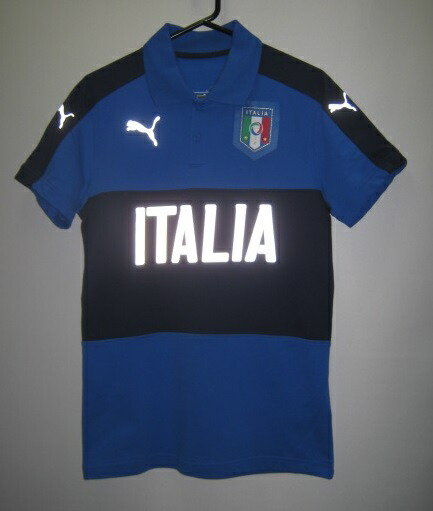 プーマ 2016-17 puma-748860-08 イタリア FIGC ITALIA ポロ シャツ