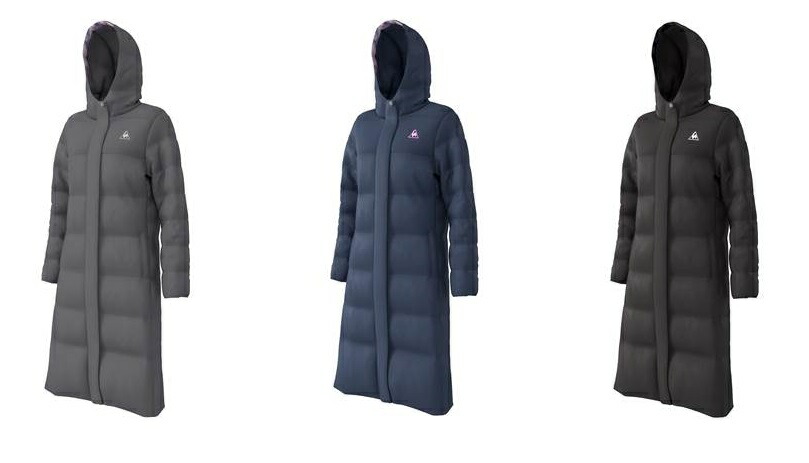 超ロング丈《le coq》ダウンベンチコート(O)肉厚 ネイビー フード 楽天市場】【ルコック】le coq sportif レディース フード付き ロング