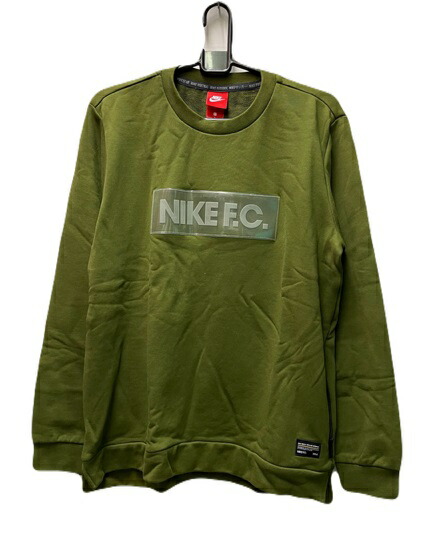 ナイキ　nike-831170-331　NIKE.FC　クルー　スウェット　トップ