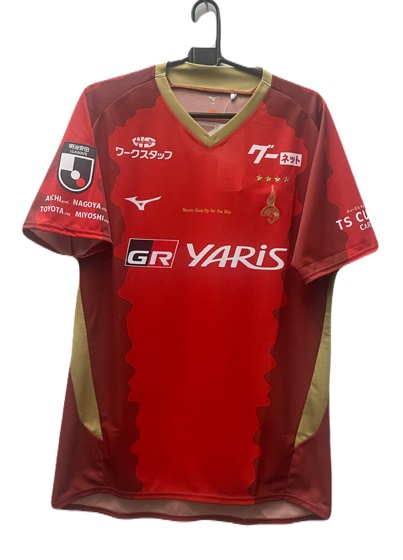 ミズノ　2024　P2JABY2501　名古屋　グランパス　鯱の大祭典　限定　オーセンティック　ユニフォーム　ゲーム　シャツ