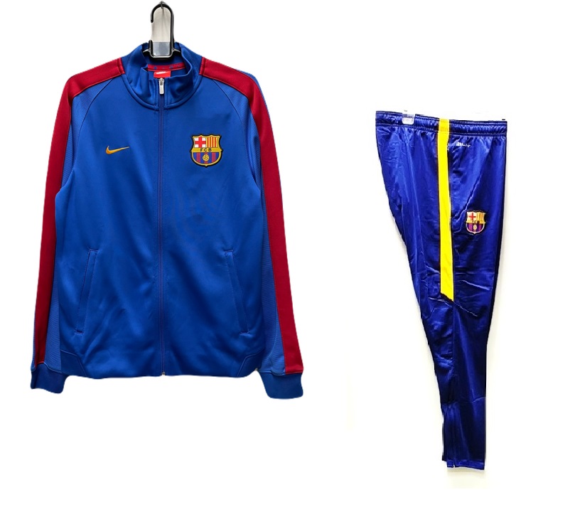 ナイキ　nike-777311--686651-421　FCB　バルセロナ　トラック　オーセンティック　ジャージ　ジャケット・　パンツ　上下　セット