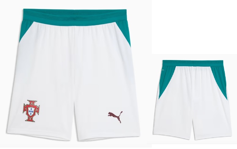 キッズ　プーマ　puma-783300-02　2026-27　ポルトガル　レプリカ　ゲーム　パンツ　ユニホーム　ユニフォーム　ジュニア