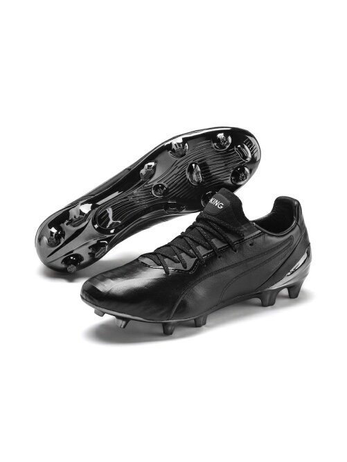 ピューマ 第一人者 プラチナム Fg Ag ブラック ブラック サッカースパイク シューズ 天然芝 人工芝用 カンガルーレザー 品番 01 Tarahealthcare Com