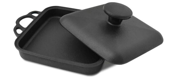 南部鉄器スクエアパン 蓋セット【代引不可】 6,781円