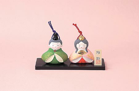 楽天市場】【ミニひな人形】優和雛 土鈴 : YATABEカンパニー