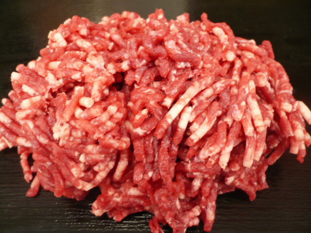 サービス品 国産牛のひき肉 200g×5パック (計1000g)