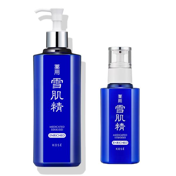 コーセー 雪肌精 ローション 500ml + 乳液 セット エンリッチ しっとり