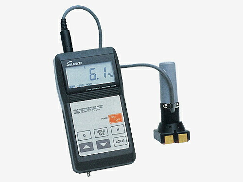 サンコウ陰電子 灯し火式水分計 紙・ダンボール水分計 【KG-101】