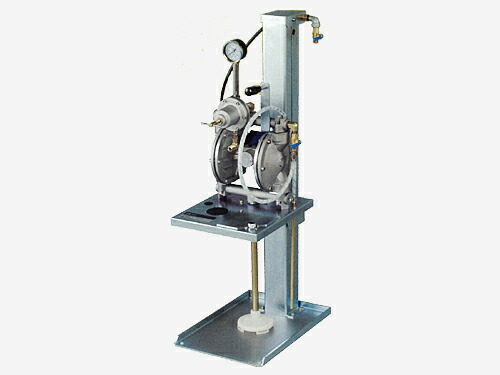 ※欠品中※ アネスト岩田 大気圏駆動動力 ダイアフラムペイントポンプ 【DPS-120LB】 18L角缶用昇降照明ランプ式 (中形)