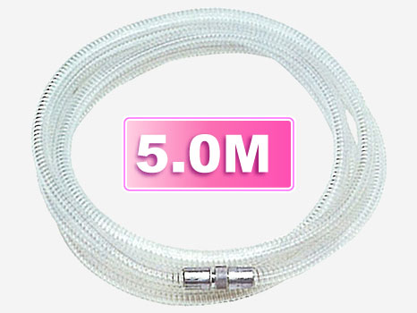 日本ワグナー HVLP塗装機 スプレーガン用 透明エアーホース 5.0M