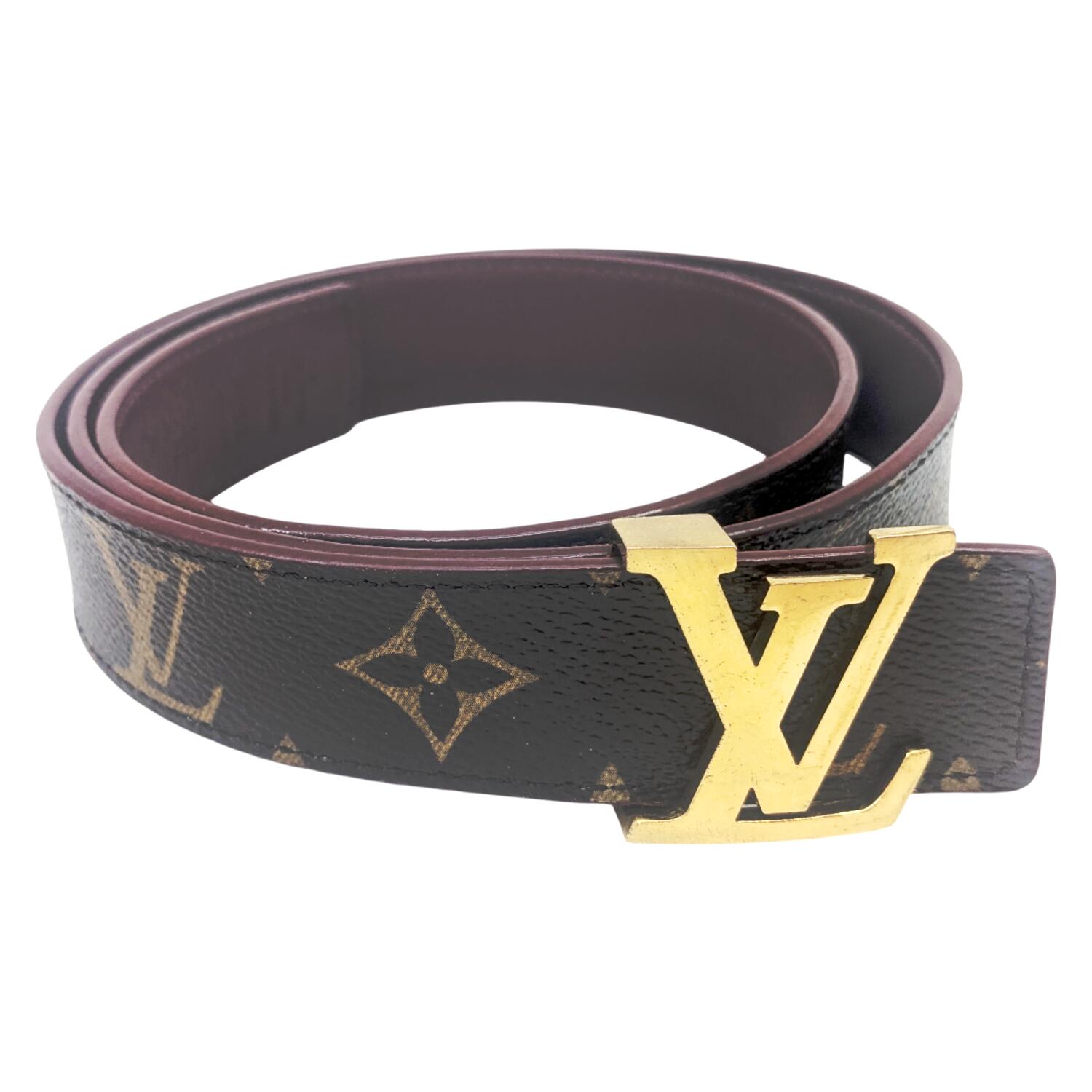 楽天市場】LOUIS VUITTON ルイ ヴィトン モノグラム ベルト サン