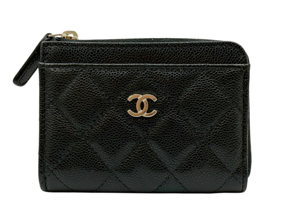 楽天市場】シャネル コインケース マトラッセ ココマーク キャビア