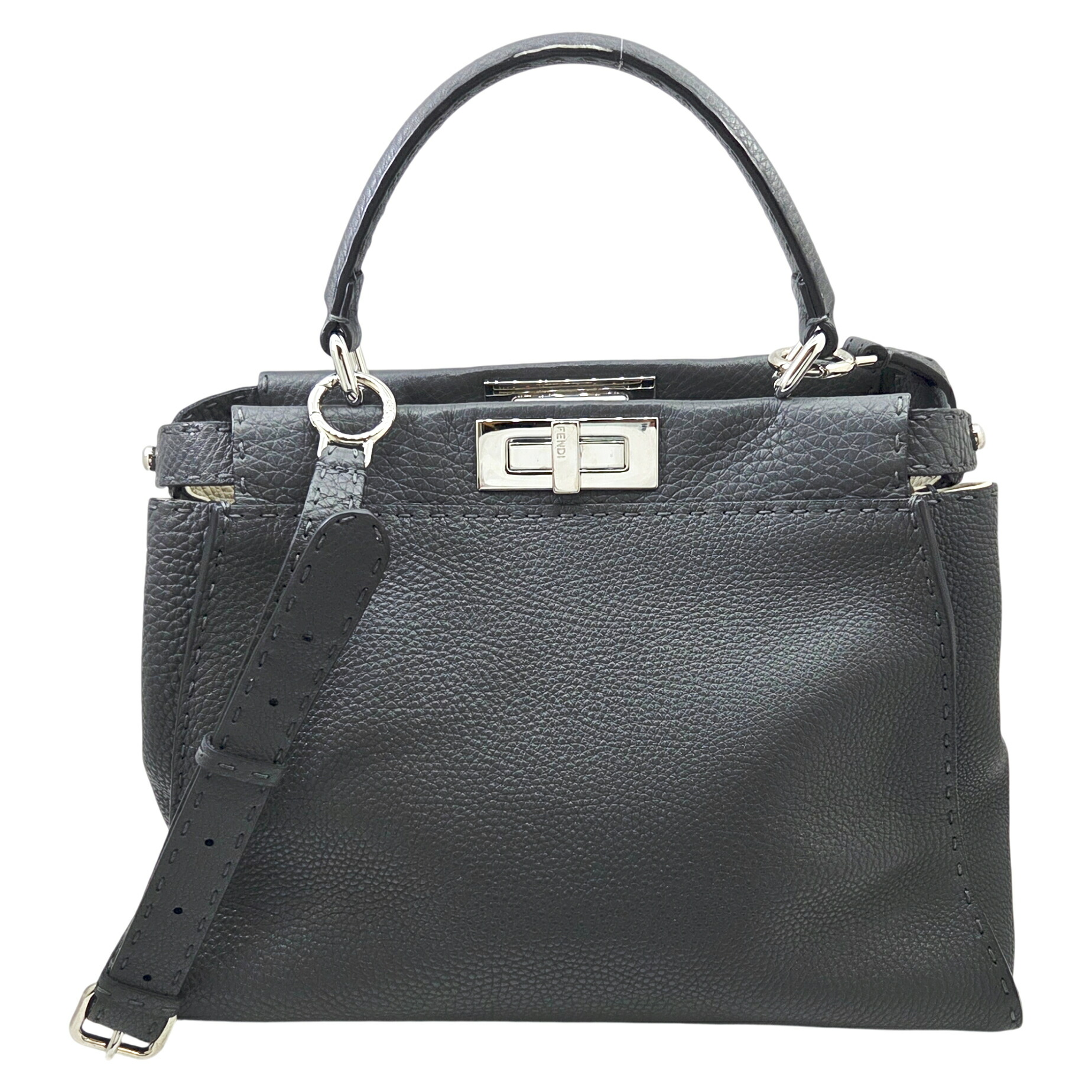 FENDI フェンディ ピーカブー スモール　カメリア 2way　ミニピーカブー 楽天市場】フェンディ【FENDI】セレリア ピーカブー フィットミニ 2WAY