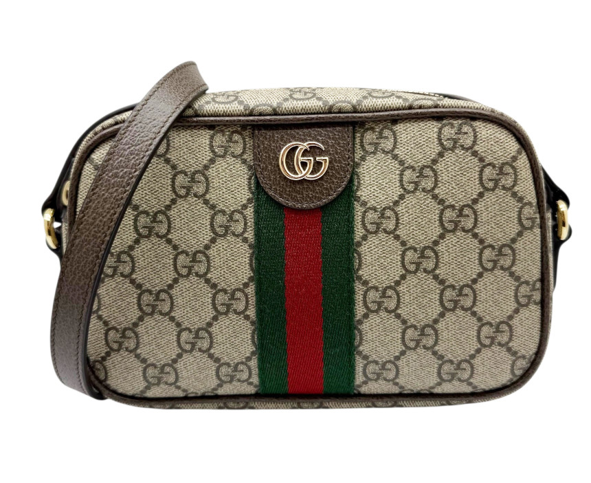 【中古】GUCCI オフィディア ショルダーバッグ GGスプリームキャンバス 赤銅色 スモール 写真機御徒面子 838480 ミニ御徒面子 GG帆布 ロゴタイプ レディース メンズ ユニ一発やる 一般受け【ブランド名美術館東心斎橋店】