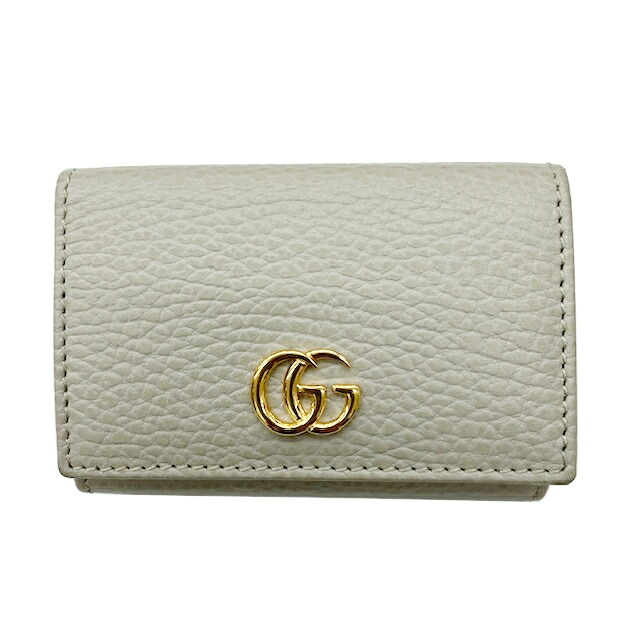 ✨美品✨GUCCI グッチ　 プチマーモント レザーウォレット 三つ折り財布 GUCCI グッチ 財布 三つ折り財布 カードケース ウォレット