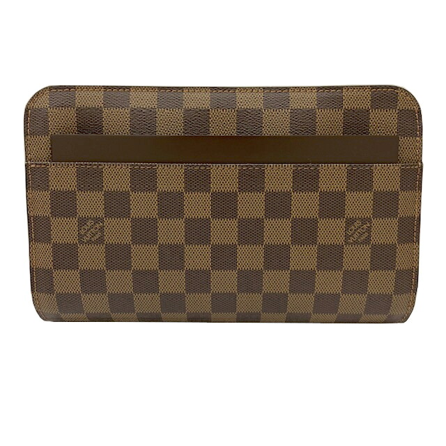 【中古】LOUIS VUITTON ルイヴィトン サンルイ ダミエ N51993 FL1016 ブラウン セカンドバッグ メンズ レディース 【ブランドギャラリー駒川店】