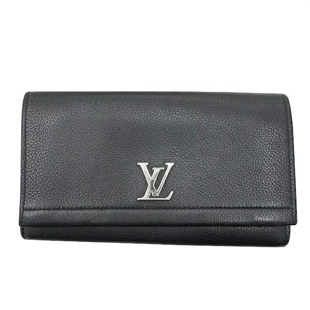 ルイヴィトン ポルトフォイユ ロックミー 長財布 M60861 黒ブラックレザー 楽天市場】【財布】LOUIS VUITTON ルイ ヴィトン ポルトフォイユ