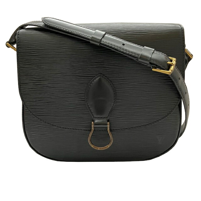 【中古】LOUIS VUITTON ルイ ヴィトン エピ サンクルー ノワール M52192 VI0970 ショルダーバッグ 斜め掛け ブラック系 ヴィンテージ ゴールド金具 レディース メンズ【ブランドギャラリー駒川店】｜BRANDGALLERY 店