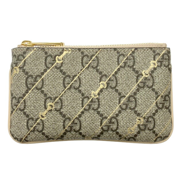 gucci グッチ GGスプリーム ケース ベージュ　小銭入れ 楽天市場】【グッチ】Gucci GGスプリーム キャンバス コインケース