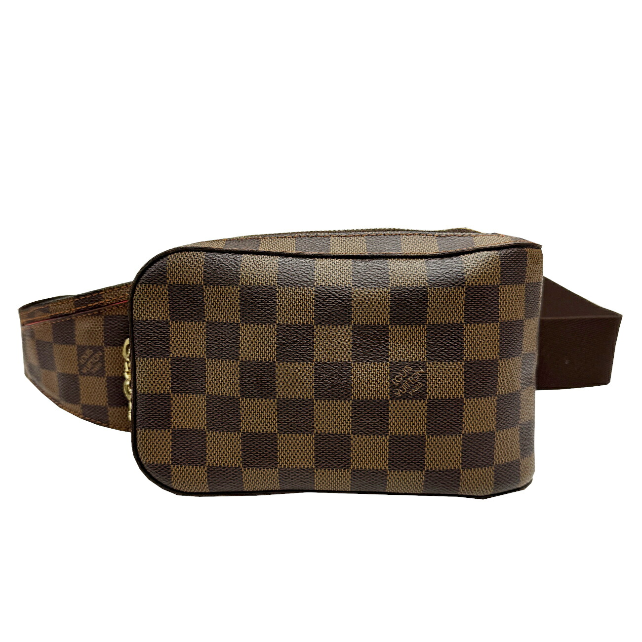【中古】LOUIS VUITTON ルイヴィトン ジェロニモス 上半身御徒面子 ショルダーバッグ ダミエ N51994 CA0065 メンズ レディース ユニ一発やる【ブランド名美術館心斎橋店】