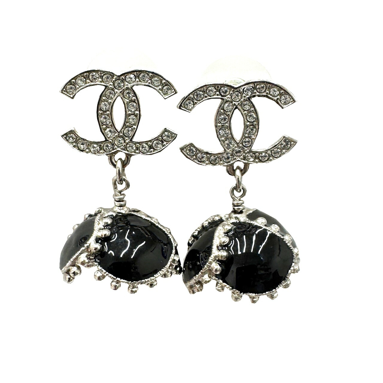 楽天市場】質屋 シャネル CHANEL フープピアス ココマーク 星 ライン