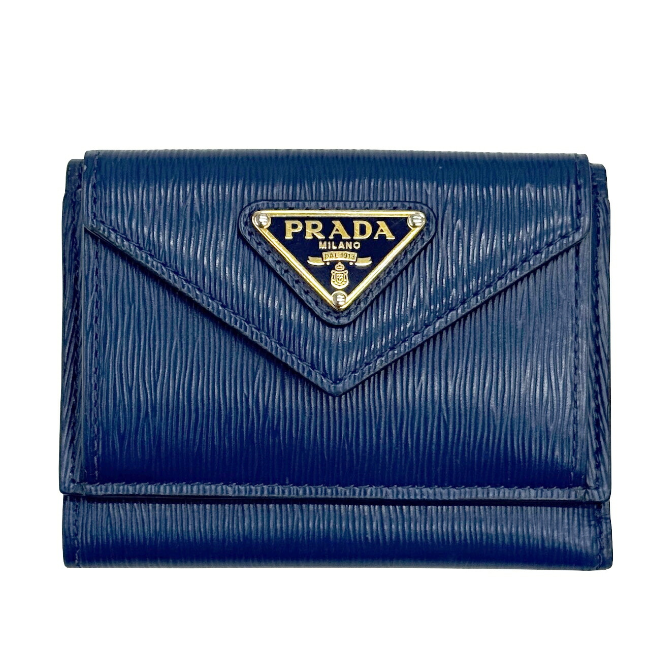PRADA ヴィッテロダイノレザー 三つ折り財布 3色 PRADA ヴィッテロダイノレザー 三つ折り財布 3色