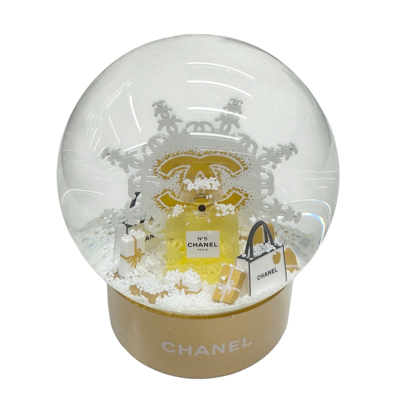 楽天市場】CHANEL シャネル スノードーム オブジェ ノベルティ