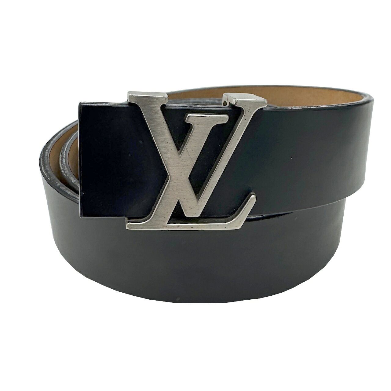 美品　Louis Vuitton モノグラムレザーベルト LOUIS VUITTON モノグラムレザーベルト バックルなし - メルカリ