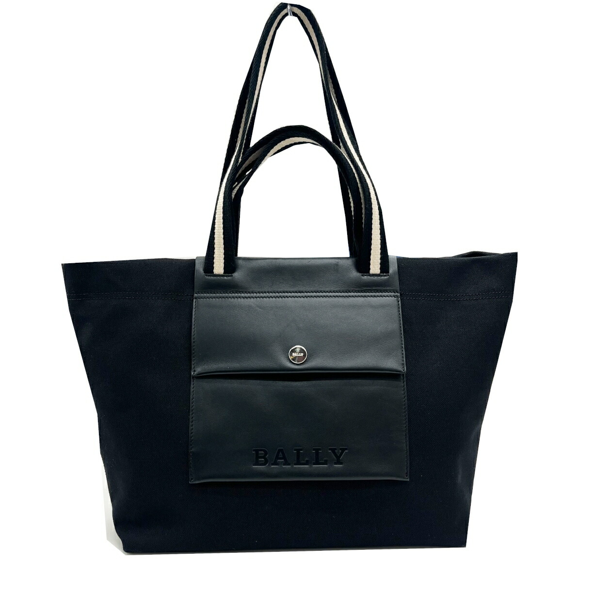 美品/近年✨ Bally トレスポ 2way トートバッグ A4◎ 大容量 黒 美品 BALLY バリー トートバッグ ショルダー 2way A4 トレスポ