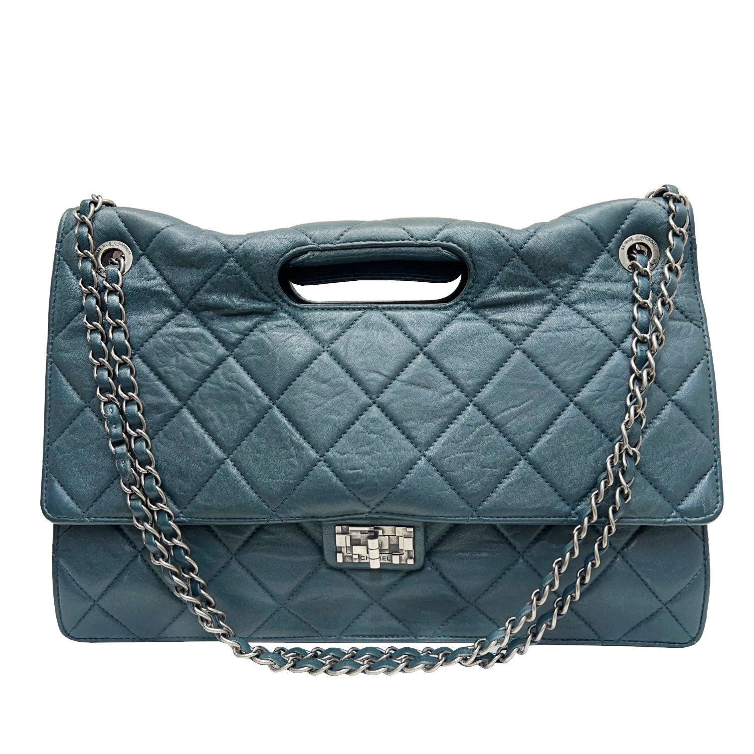 楽天市場】CHANEL シャネル デカマトラッセ チェーンショルダーバッグ