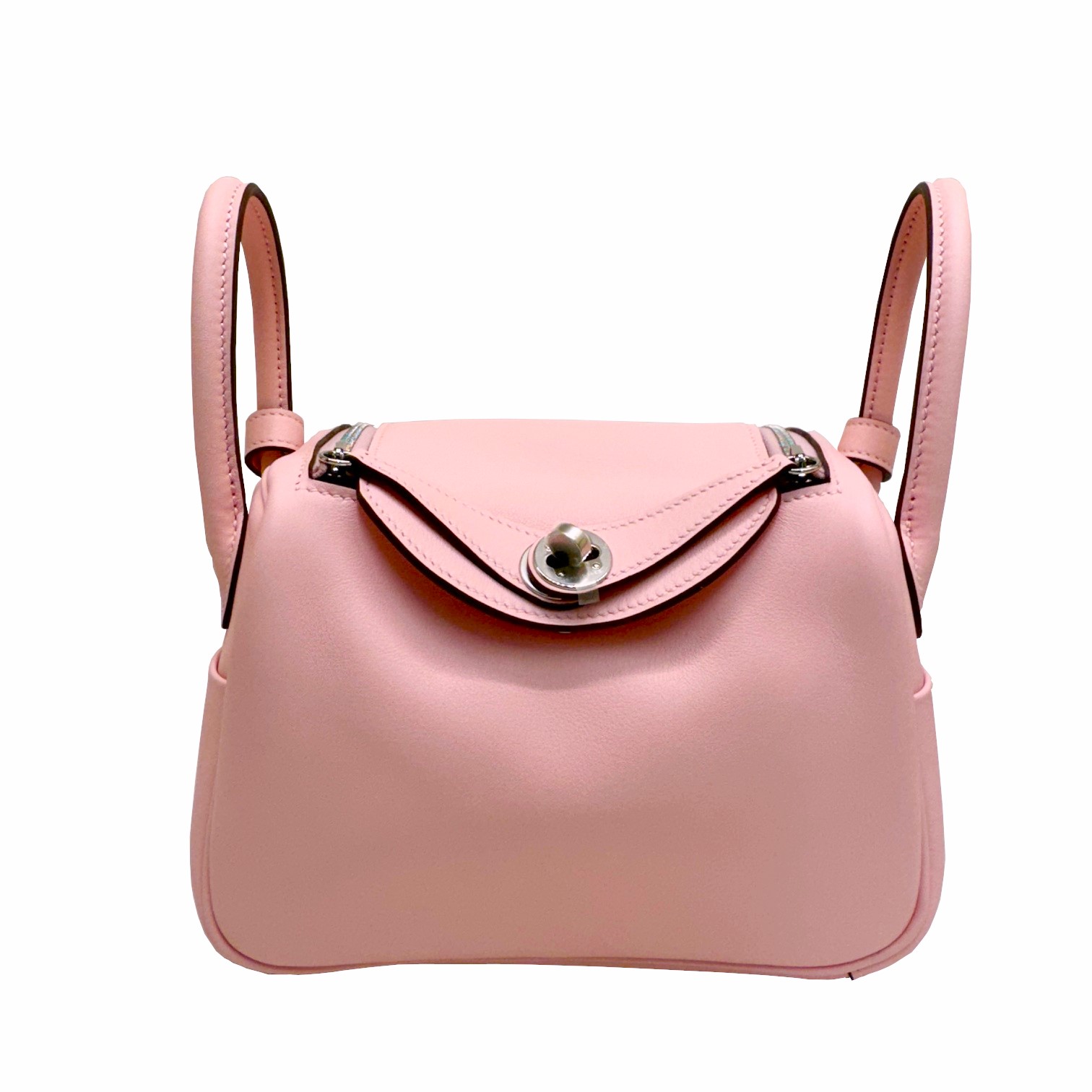 【未使用品】エルメス HERMES リンディ ミニ ミニリンディ ローズサクラ ヴォースイフト U刻印 シルバー金具 2way ピンク スイフト MINI ハンドバッグ ショルダーバッグ 人気 レディース【ブランドギャラリー心斎橋店】｜BRANDGALLERY 店