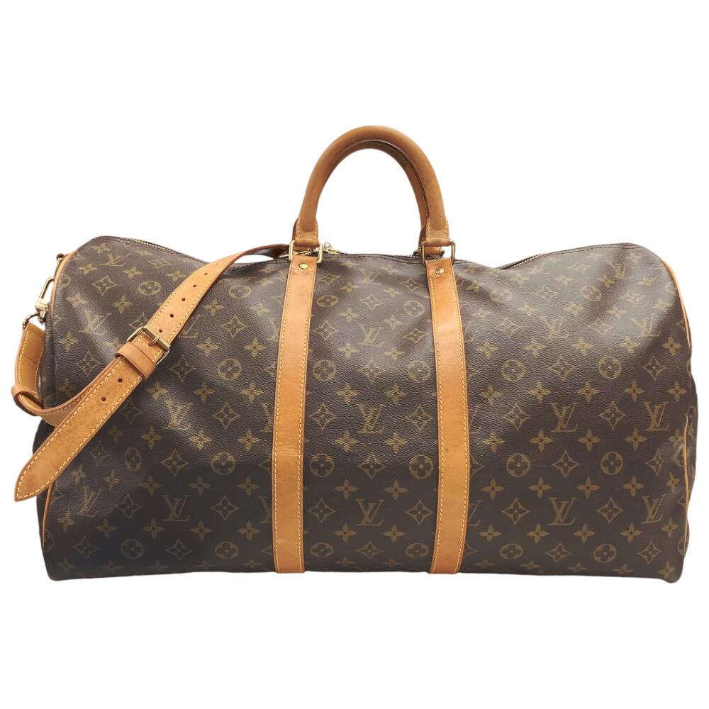 【中古】LOUIS VUITTON ルイヴィトン キーポル・バンドリエール55 M41414 TH0944 モノグラム ボストンバッグ 旅する御徒面子 ショルダーバッグ ハンドバック 同盟罷工さあ美付き添い人 メンズ レディース ユニ一発やる 着飾る 一般受け お出かけ【ブランド名美術館心斎橋店】