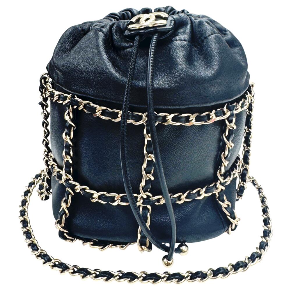 【中古】シャネル CHANEL ココマーク ショルダーバッグ 御徒面子 子ヒツジひと肌 レディース 黒いこと AS2313 チェーン店 30番台 【ブランド名美術館心斎橋店】