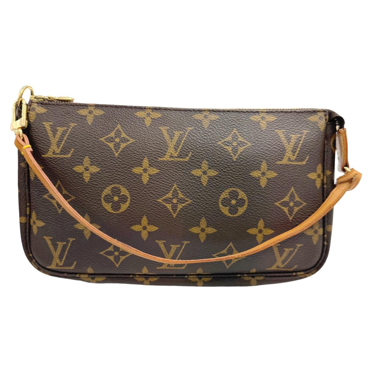 【中古】LOUIS VUITTON ルイヴィトン モノグラム ポシェット アクセソワール M51980 AR0929 ポーチ ミニバッグ ハンドバッグ 鞄 肩掛け ブラウン PVC レザー レディース 女性用 メンズ 男性用 人気【ブランドギャラリー心斎橋店】|BRANDGALLERY 店