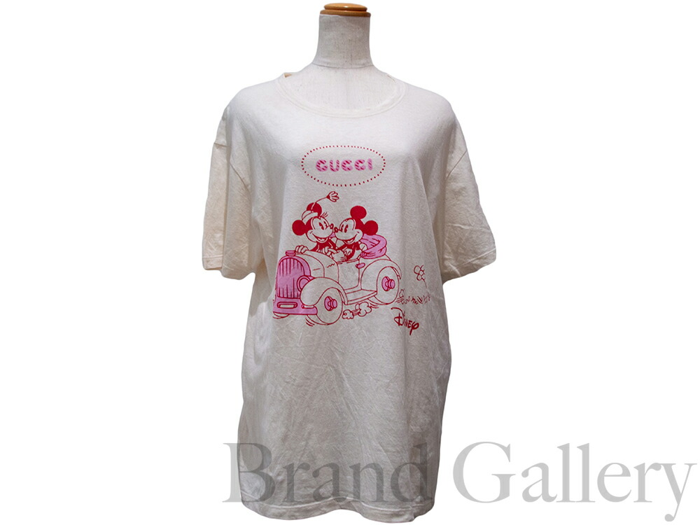 売れ筋がひ贈り物 の 中古 Disney Gucci ディズニー グッチ Tシャツ Disney Gucci Tシャツ ディズニー グッチ Tシャツ コラボ Disney Gucci コラボ ミッキー ミニー サイズs レディース ブランドギャラリー東心斎橋店 Brandgallery 店