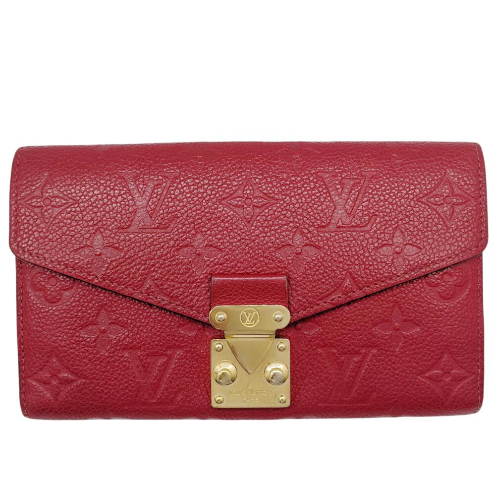 ルイヴィトン ポルトフォイユ サラ アンプラント レッド モノグラム 二つ折り 楽天市場】【財布】LOUIS VUITTON ルイ ヴィトン モノグラムアン