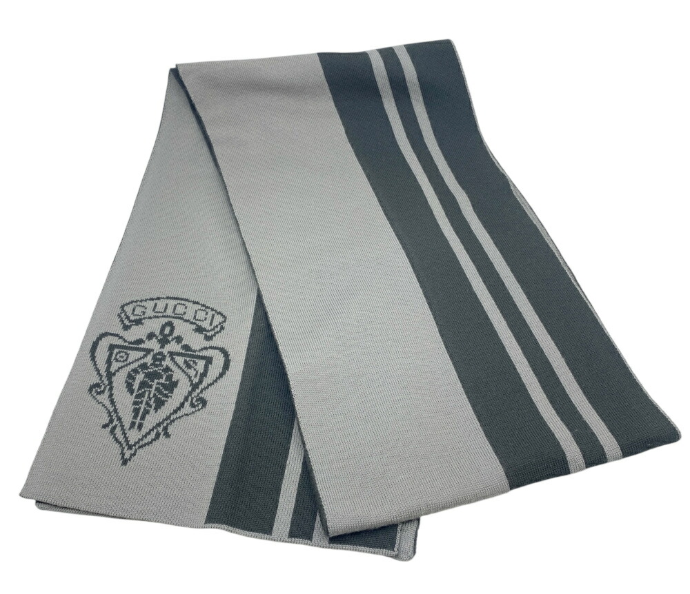 楽天市場】【グッチ】Gucci 千鳥柄 ウール 大判 ストール マフラー