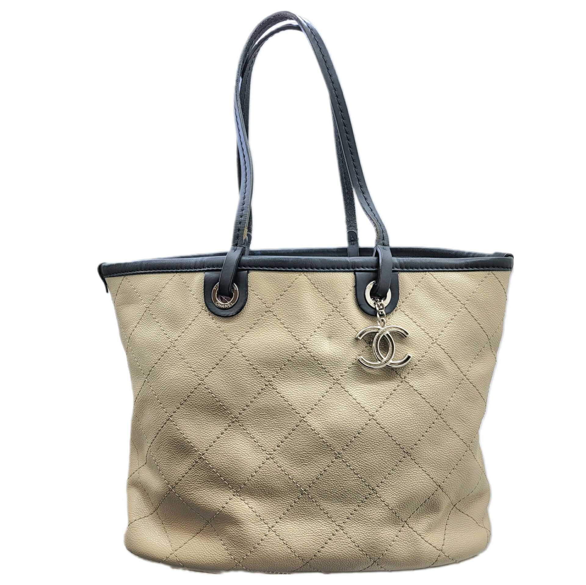 CHANEL - CHANEL ノベルティ トートバッグ ホワイト・ココチャーム付き imgrc0095052357.jpg