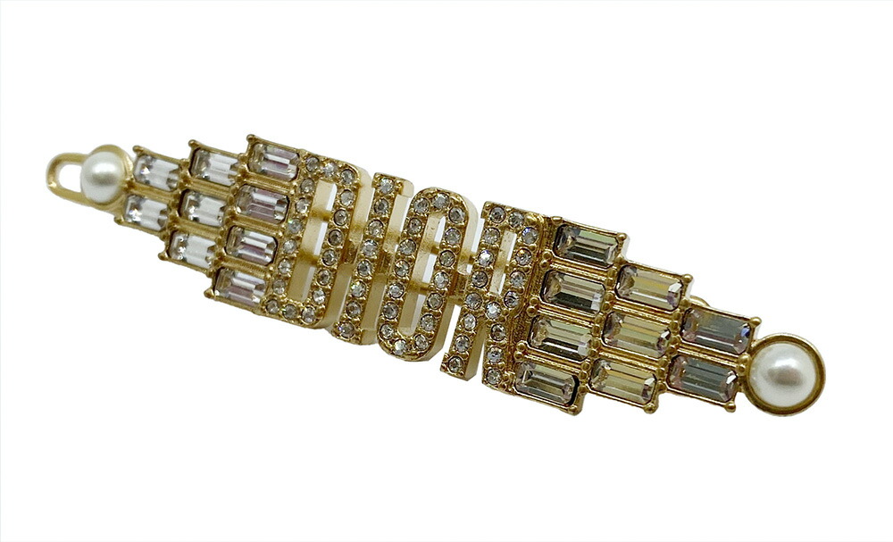 Diorディオール★Hair Clip★ヘアクリップ★ゴールド★未使用 BUYMA VINTAGE 中古 【Dior】ディオール☆hair clip ☆ ヘア