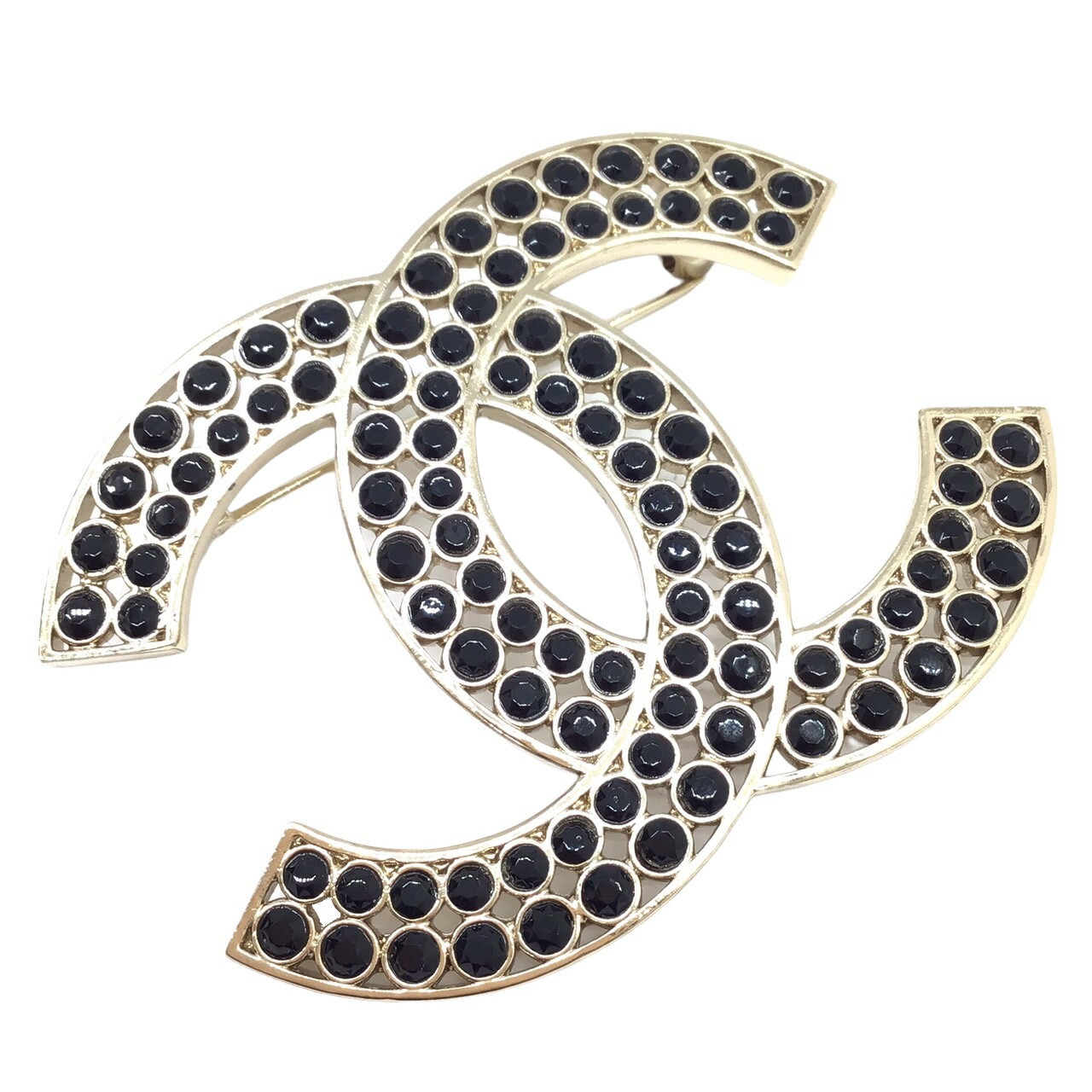 楽天市場】【新品同様】CHANEL シャネル ココマーク ブローチ