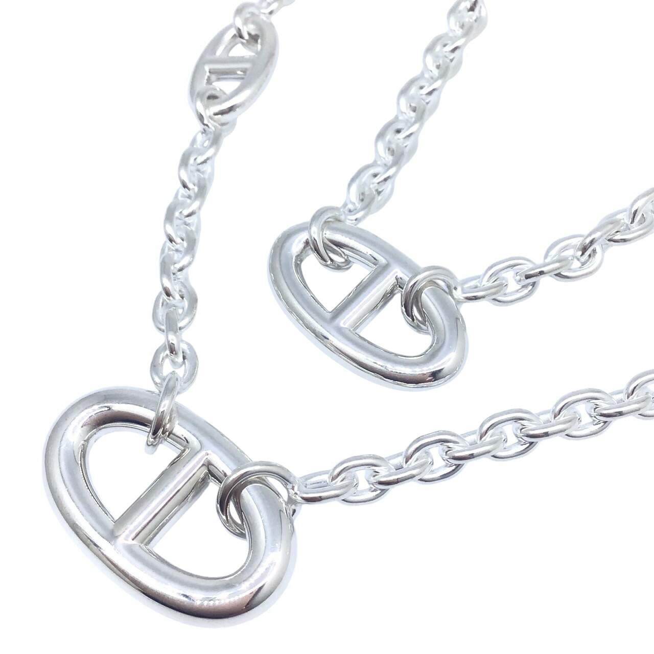 [未使用品]エルメス　ファランドール　ロングネックレス　80 org.jpg