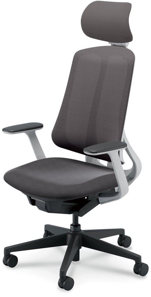ウチダ 事務用女性議長 RA-410WBTA PA 【エクストラハイバック】【T型肘】【ランバーサポートなし】【白いこと一こま】【脂脚黒いこと】【張地色合い：8色】