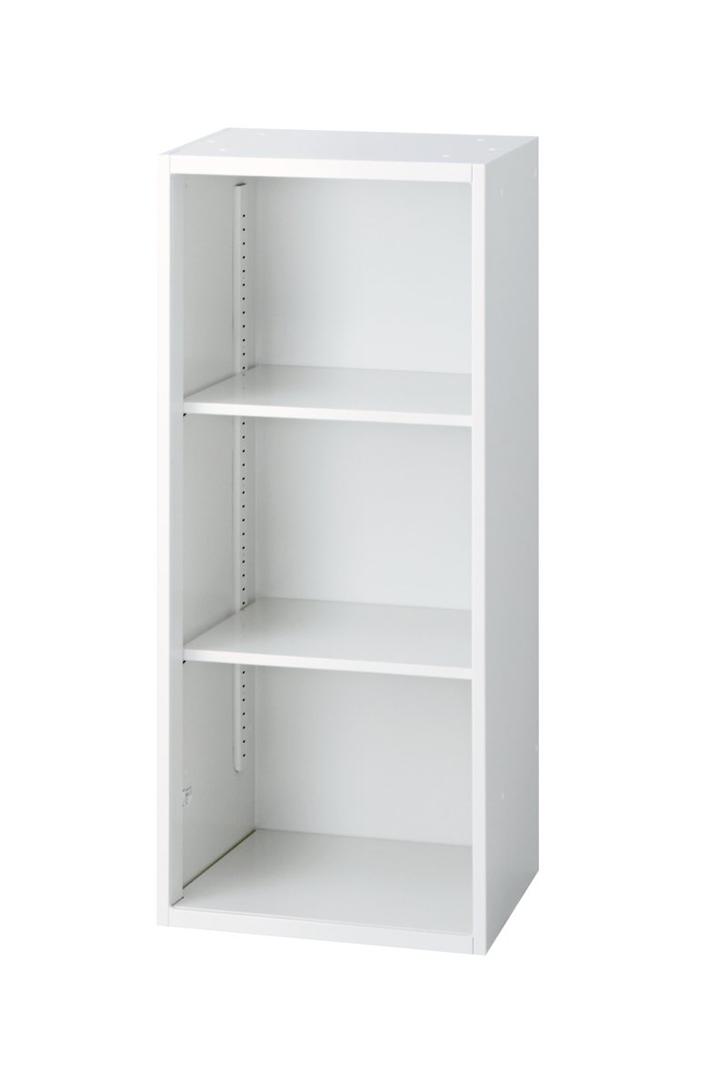 プラス ハーフオープン L6-105EC 【上下兼用】【幅450×奥行450×高さ1050mm】【カラー：ホワイト】