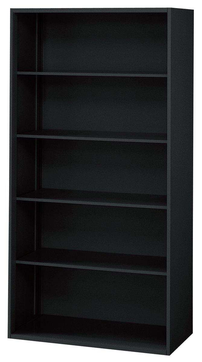 プラス オープン保管庫 L6-180E 【下置】【幅900×奥行450×高さ1770mm】【カラー：ブラック】