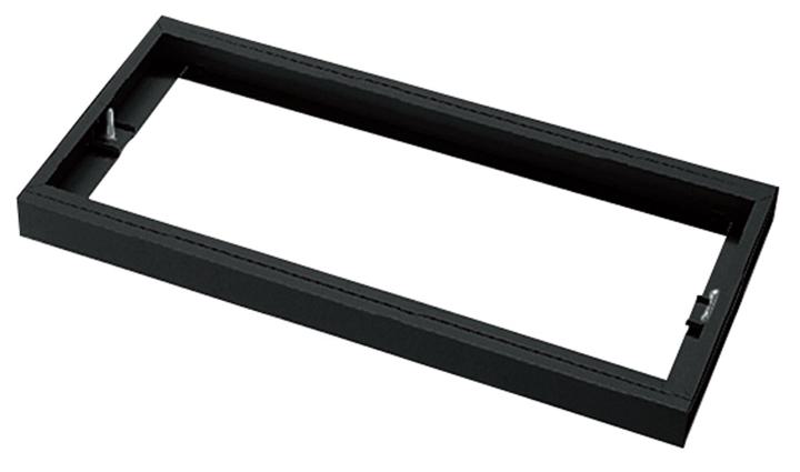 足し加える 笠木 L6-H2 【幅900×奥ふかさ450×高さ100～178粍】【色合い：黒いこと】