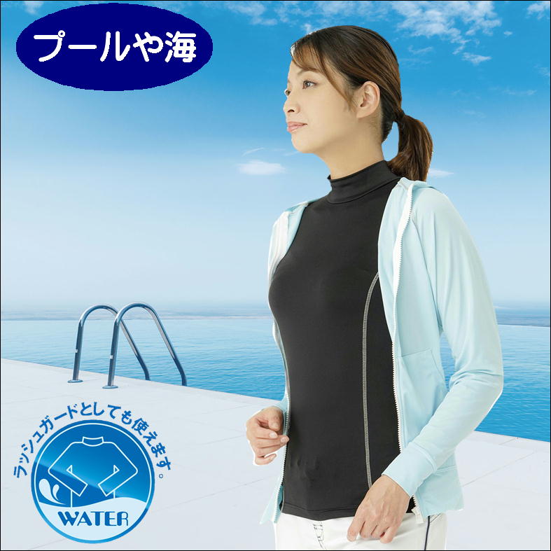 市場 アンダーウェア インナーシャツ スポーツインナー 肌着 夏 長袖 インナー Tシャツ 機能性インナー ロング 下着 Uvカット シャツ レディース