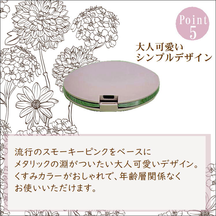 コンパクトミラー 化粧 2面ミラー メイク 鏡 Led かわいい 拡大鏡 ミラー 老眼 Ledライト付 コンパクト コスメ 対策 メイクミラー 3倍 手鏡 2面鏡